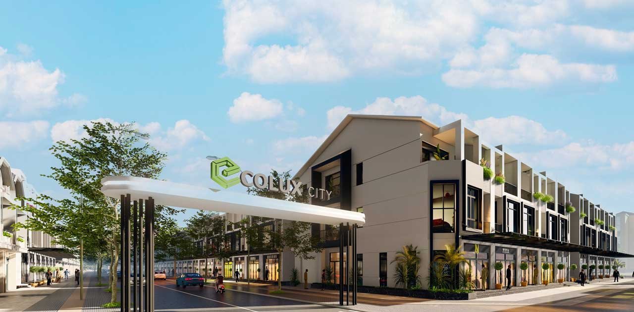 Cổng chào dự án Ecolux City Bình Dương