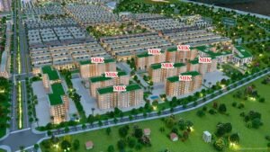Sa bàn 8 toà tháp căn hộ MIK Group tại Vinhomes Green City
