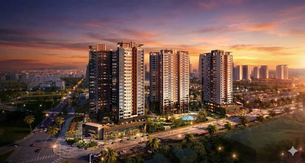 Hình phối cảnh dự án căn hộ Starlake The Prime Hà Nội