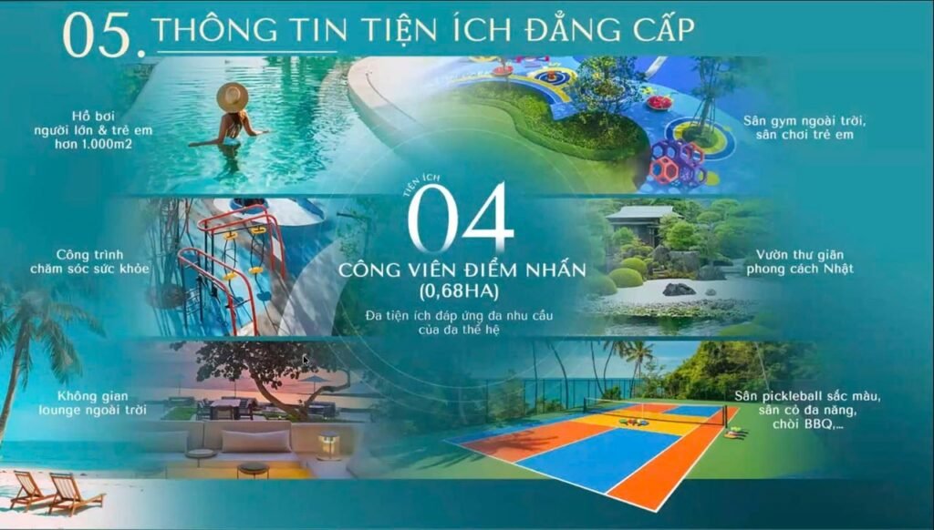 Hệ thống tiện ích đẳng cấp của Vinhomes Pearl Bay