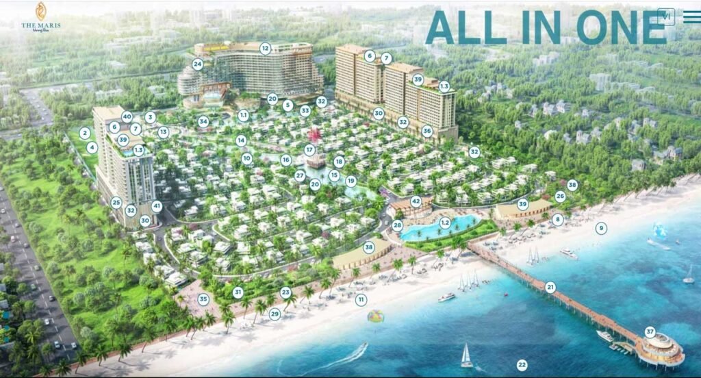 Tiện ích khu dân cư The Maris