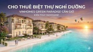 AI tạo ảnh cho thuê biệt thự nghỉ dưỡng Vinhomes Cần Giờ