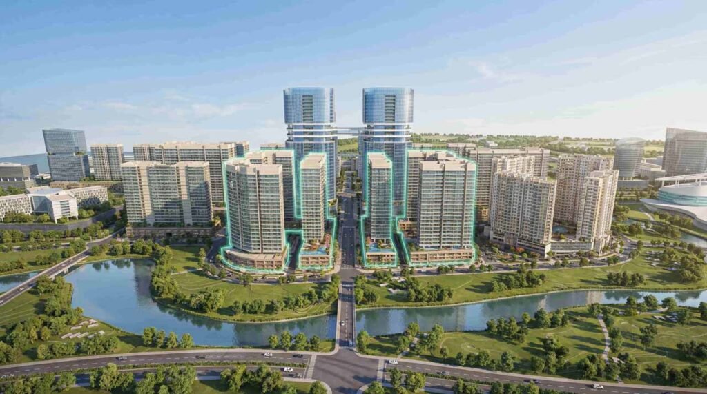 Phối cảnh quy hoạch Sala phân khu phía Bắc