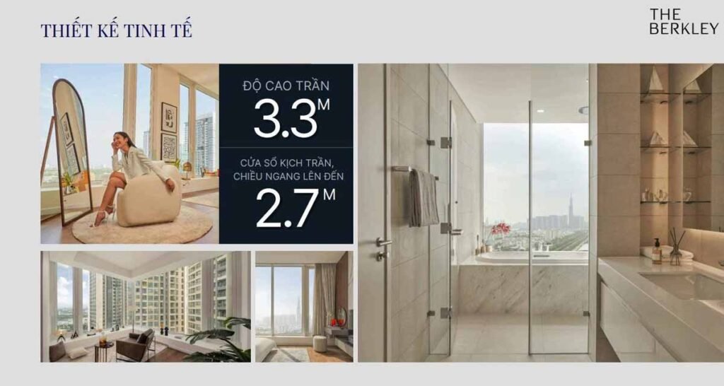 The Berkley Thảo Điền thiết kế tinh tế