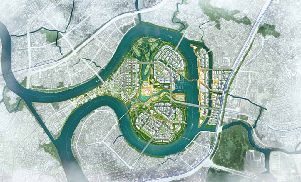 Bản đồ vị trí khu đô thị Sun Thanh Đa