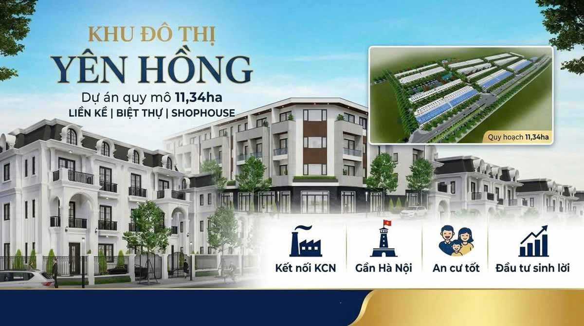 Khu Đô Thị Yên Hồng