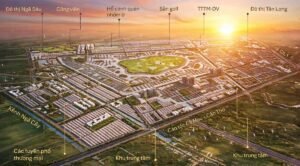 Hình phối cảnh dự án khu đô thị Vinhomes Cần Thơ