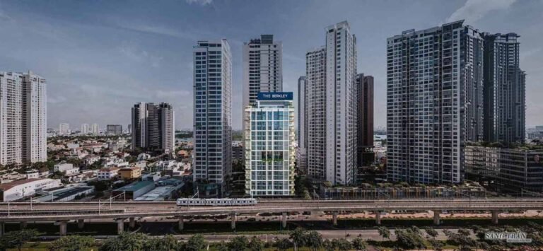 Hình chụp thực tế The Berkley Thảo Điền