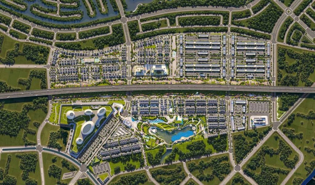 Mặt bằng tổng thể Thanh Phú Centre Point