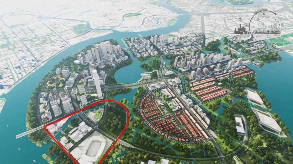 Vị trí quy hoạch Sun Thủ Thiêm tại khu chức năng 2C Thủ Thiêm