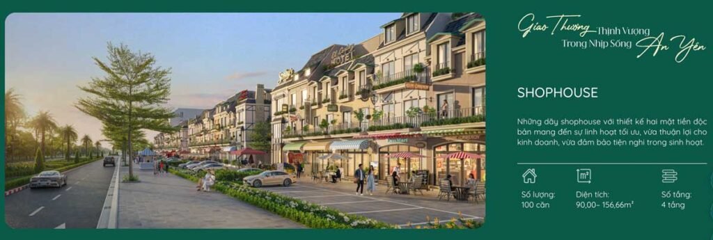 Shophouse Swiss Eden Phú Thọ