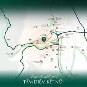 Bản đồ vị trí dự án Bến Bắc Riverside Lạng Sơn