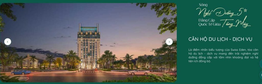 Căn hộ dịch vụ Swiss Eden Phú Thọ