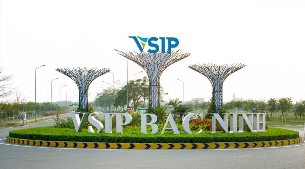Cổng chào khu công nghiệp VSIP Bắc Ninh