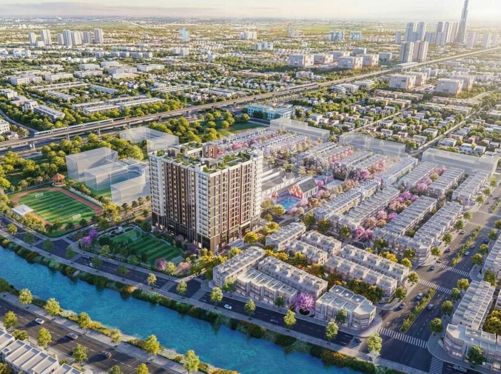 Hệ sinh thái của khu căn hộ Persa Place Nhơn Trạch