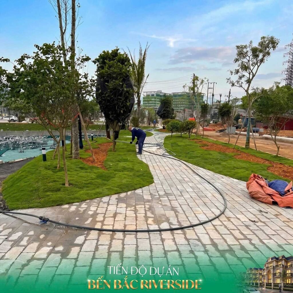 Tiến độ dự án Bến Bắc Riverside