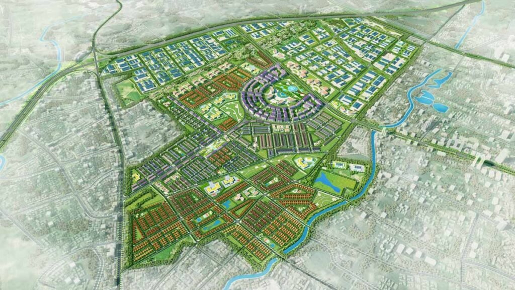 Toàn cảnh dự án khu đô thị Vsip Nghệ An