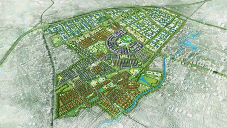 Toàn cảnh dự án khu đô thị Vsip Nghệ An