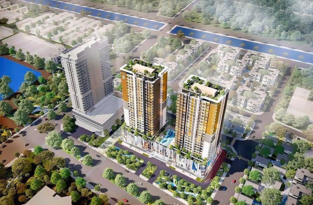 Phối cảnh dự án căn hộ văn phòng và khách sạn Sky Gemia Hải Dương