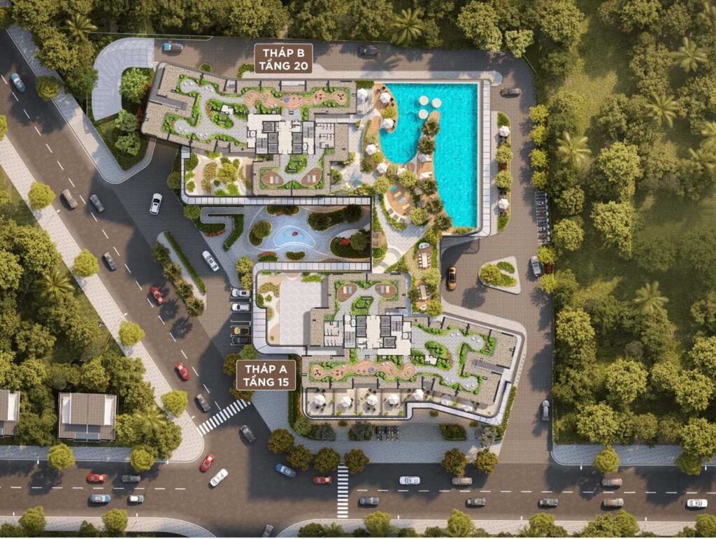 Mặt bằng căn hộ Vlasta Premier