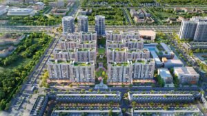 Phối cảnh dự án K-Home Avenue của Kim Oanh Group tại Nhơn Trạch Đồng Nai