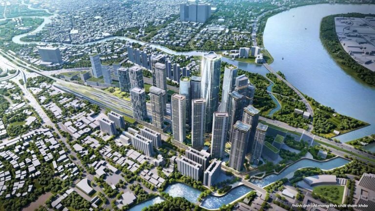 The Megapolis Thủ Thiêm 2 Hình phối cảnh dự án The Megapolis Thủ Thiêm trên đường Mai Chí Thọ của Sonkim Land