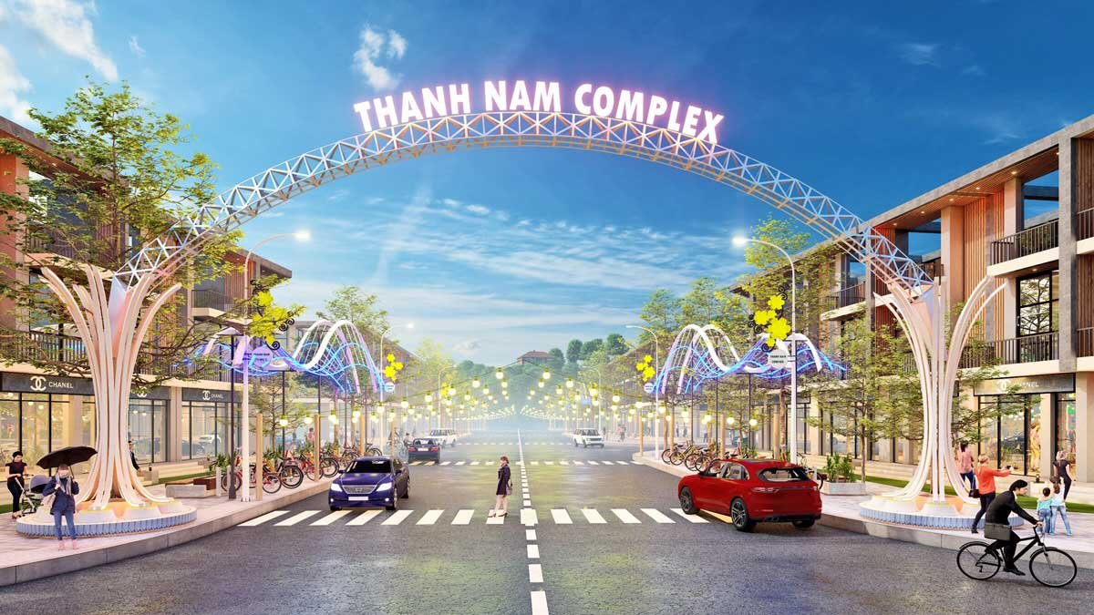 Thành Nam Complex – Khu Dân Cư Thành Nam 1: Tâm Điểm Bất Động Sản Phú Lương Thái Nguyên 2026 1 Cổng chào dự án khu đô thị Thành Nam Complex Thái Nguyên