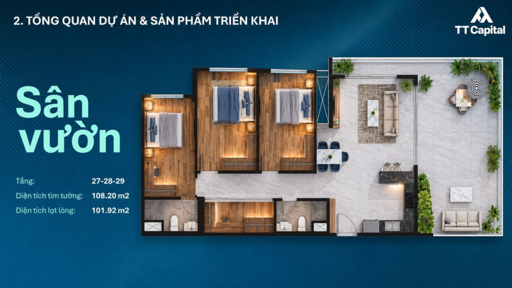 TT Genesis Nhà Bè: Giá bán, vị trí, tiện ích và tiến độ mới nhất 2026 9 Căn hộ TT Genesis sân vườn