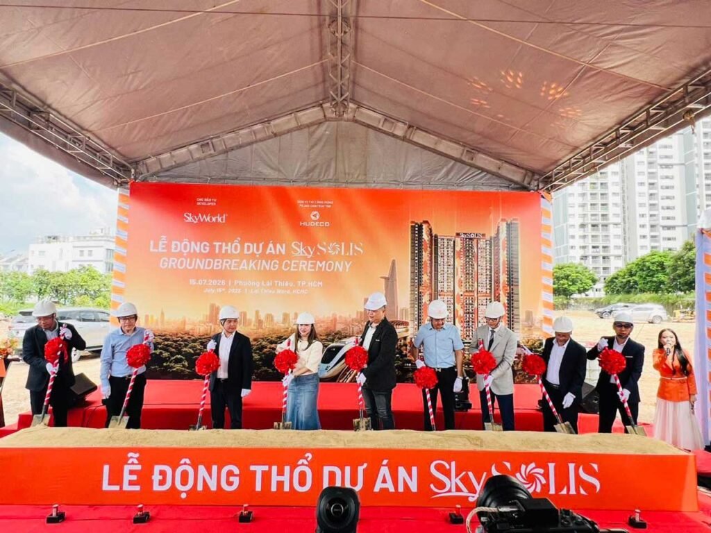 Lễ động thổ dự án SkySolis ngày 15-07-2026