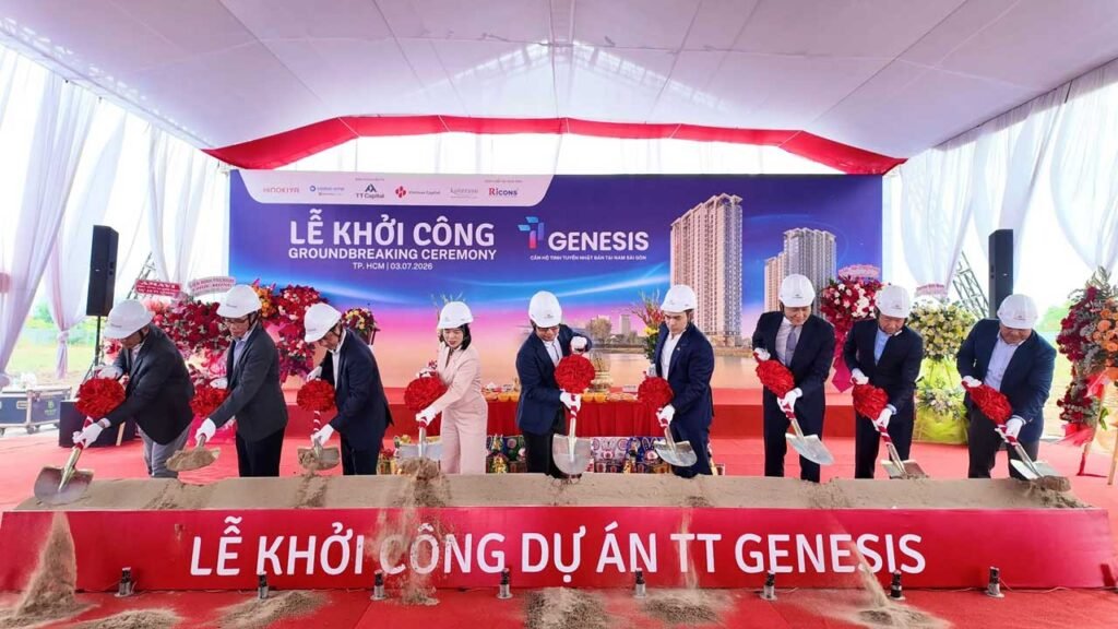 TT Genesis Nhà Bè: Giá bán, vị trí, tiện ích và tiến độ mới nhất 2026 10 Lễ khởi công dự án TT Genesis ngày 03-07-2026