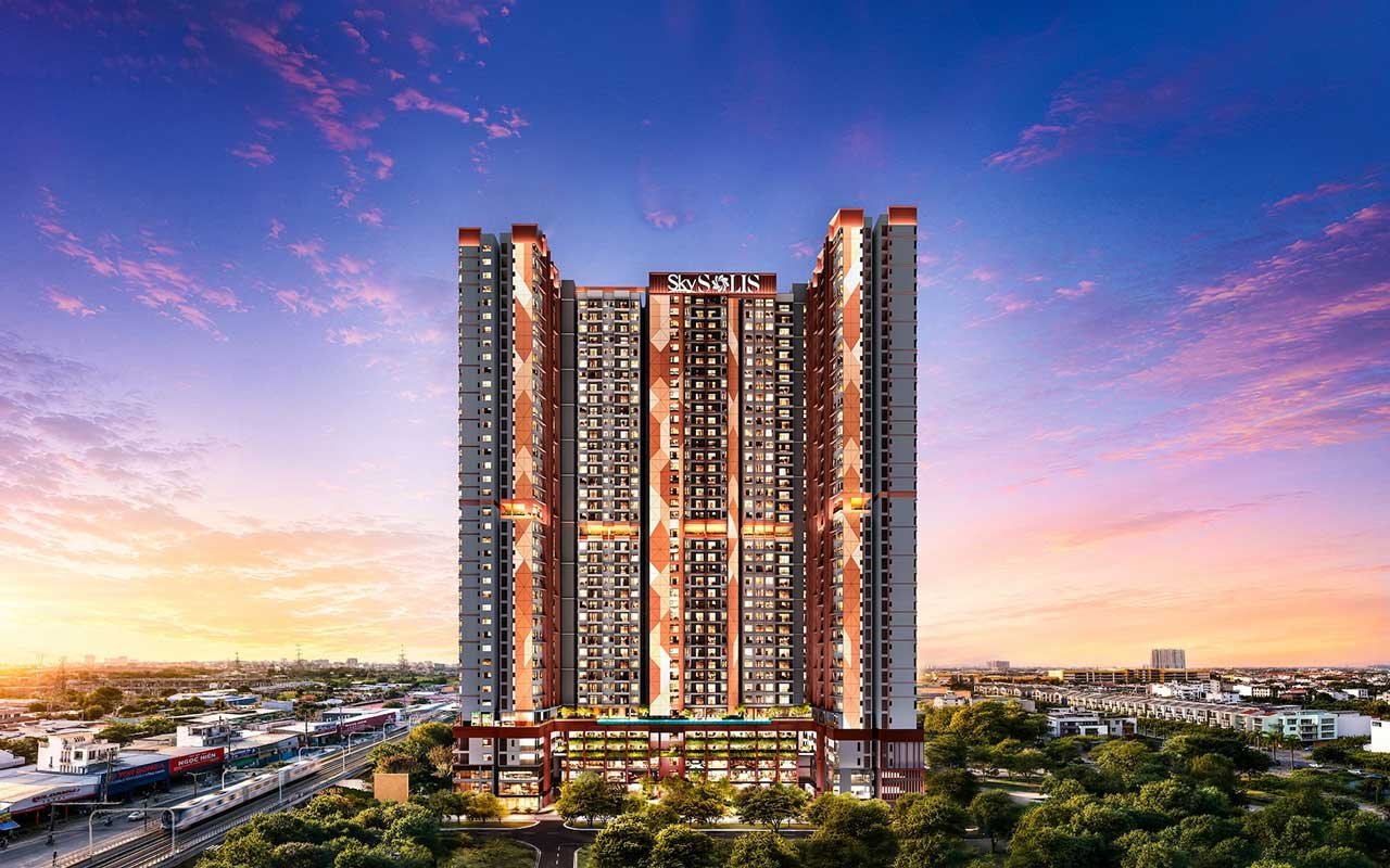 Phối cảnh dự án căn hộ SkySolis Bình Dương