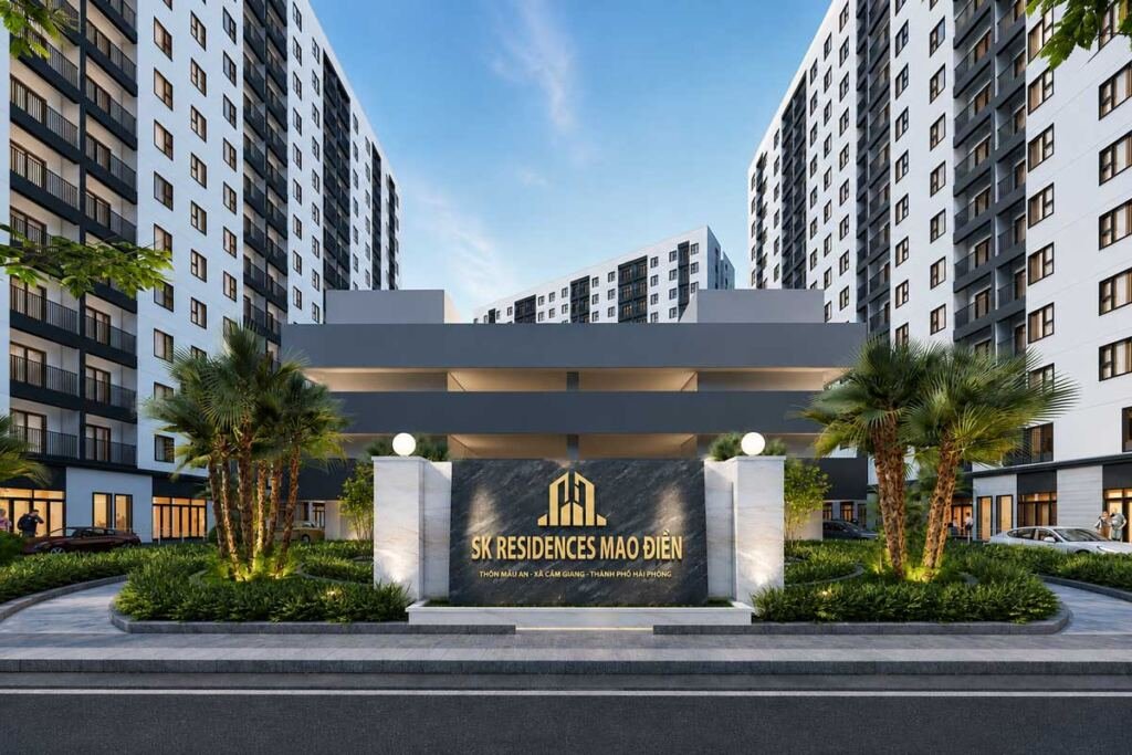 Cổng chào dự án SK Residences Mao Điền