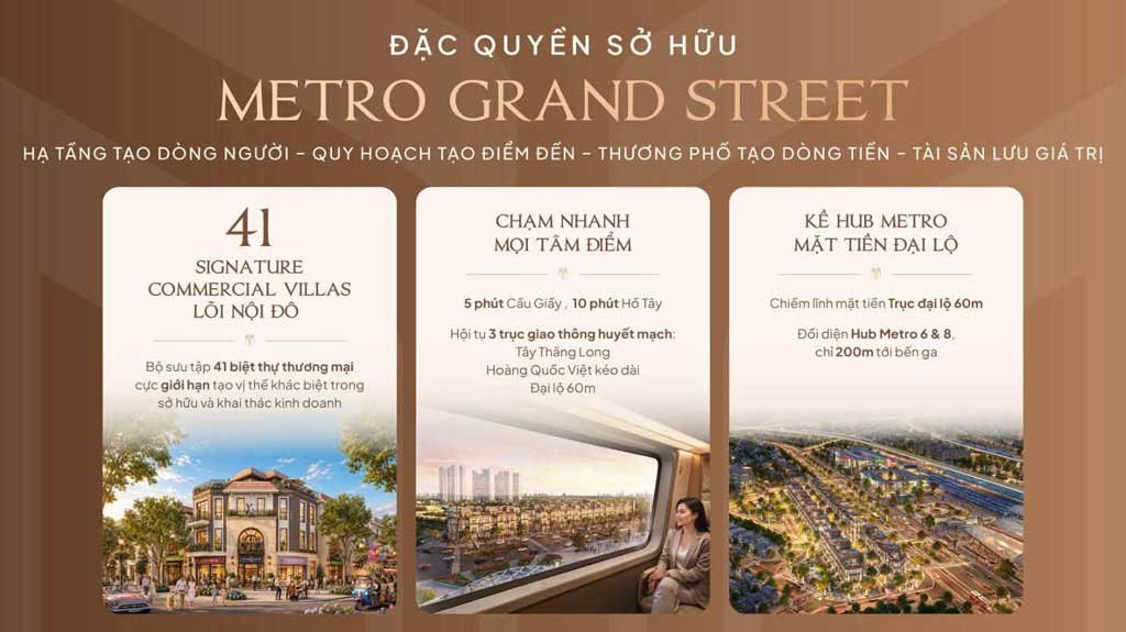 Đặc quyền sở hữu Metro Grand Street