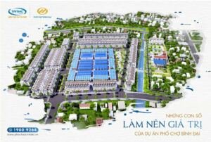 Phố Chợ Bình Đại – Nhà Phố Liền Kề Trung Tâm TP Bến Tre | Đợt 5 Chính Thức Mở Bán 2 Phối cảnh dự án khu dân cư Phố Chợ Bình Đại Bến Tre