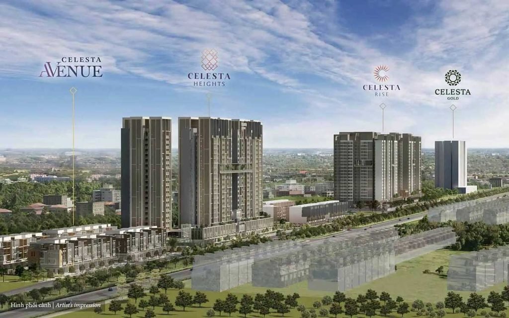 Cụm khu đô thị Celesta City và khu căn hộ Celesta Gold Nhà Bè