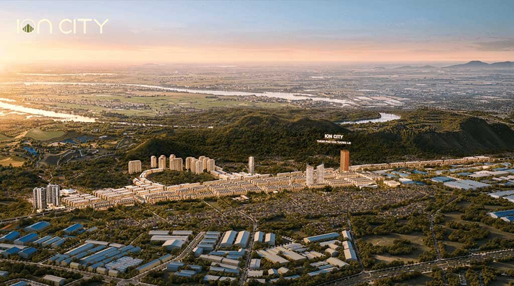 Phối cảnh dự án khu đô thị Ion City Bắc Ninh