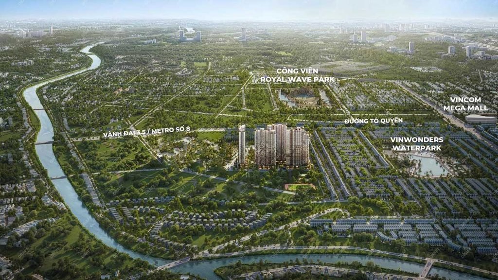 Phối cảnh dự án căn hộ The CityOn Ocean Park 3