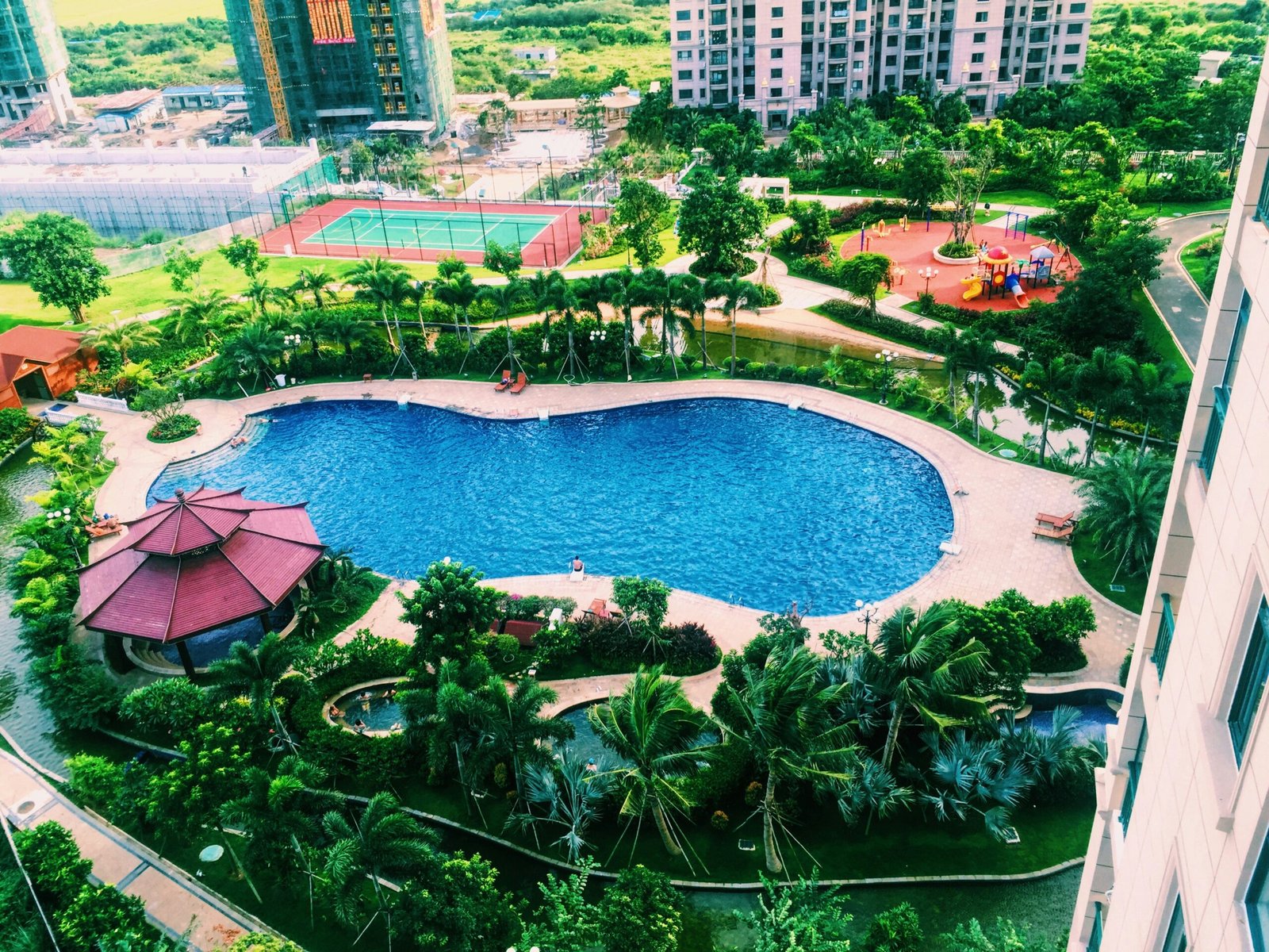 Bể bơi tiện ích The Mirae Park Imperia Smart City