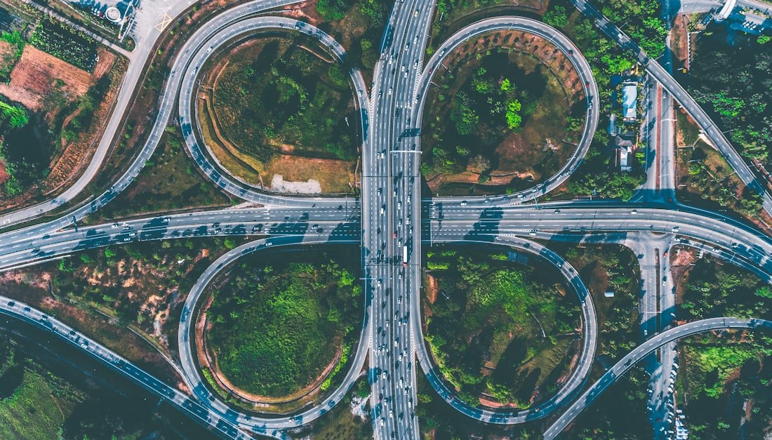 Vành đai 3 TP.HCM nút giao cao tốc nhìn từ trên cao