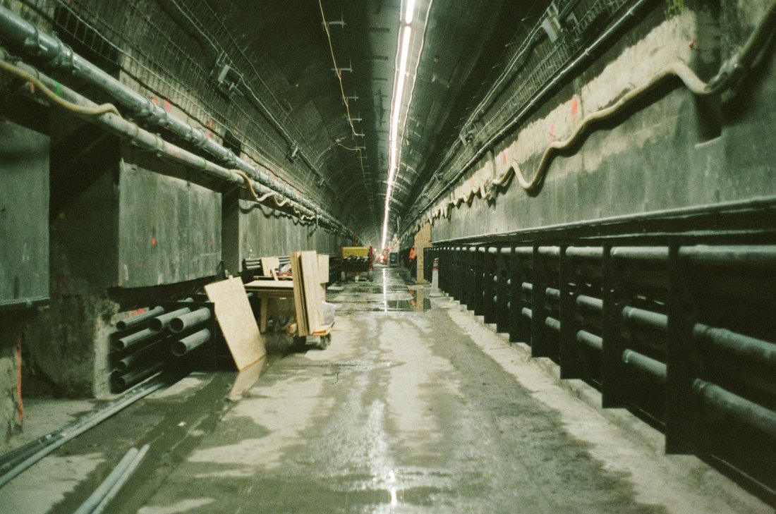 Ảnh minh họa đường hầm metro đang thi công, liên quan tuyến Metro số 2 gần Vinhomes Kỳ Hoà