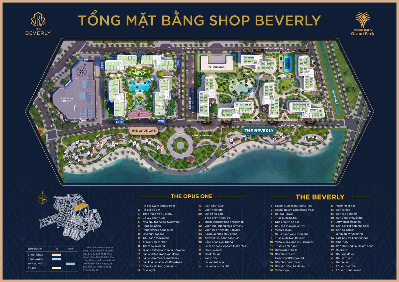 Mở bán Shop khối đế The Beverly – Shophouse Vinhomes Grand Park